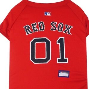 🍋PetSmart Dog Baseball Jersey Red Sox XL (up to 60lbs)